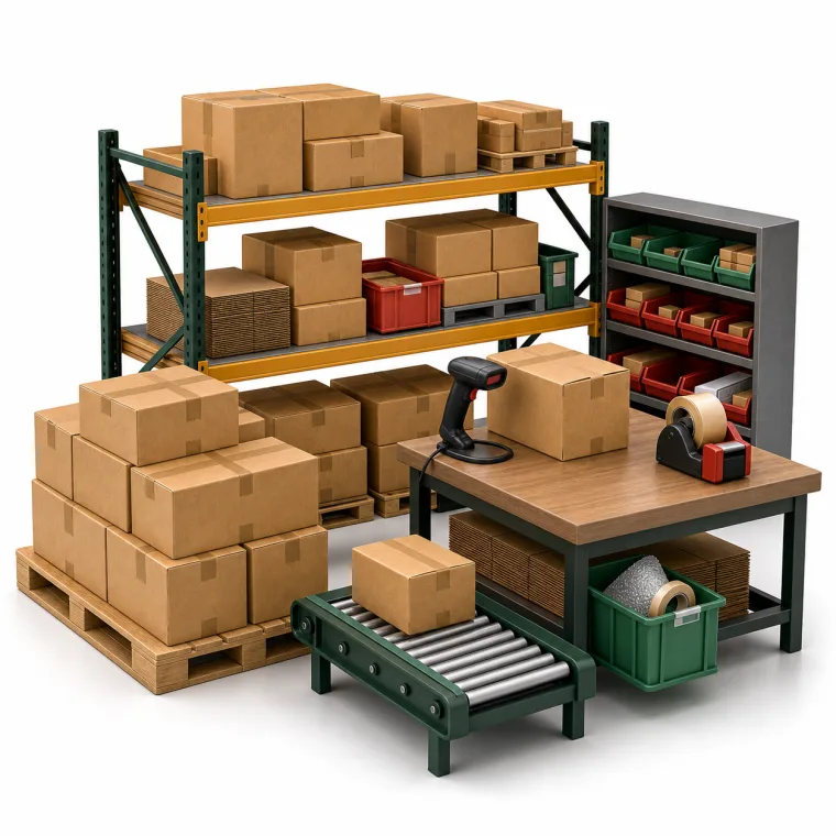 E-Commerce Warehouse Setup
