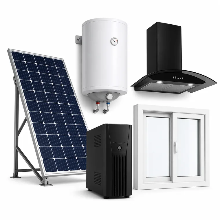 Solar, Geysers, Chimney, UPS & CPVC Windows