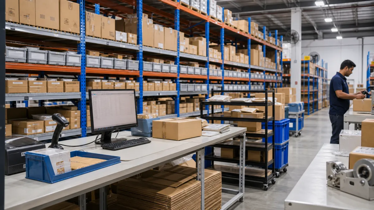 E-Commerce Warehouse Setup